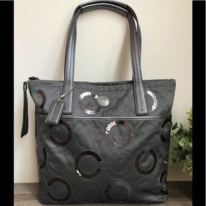 SALE!!! Authentic Coach Sequined shoulder bag